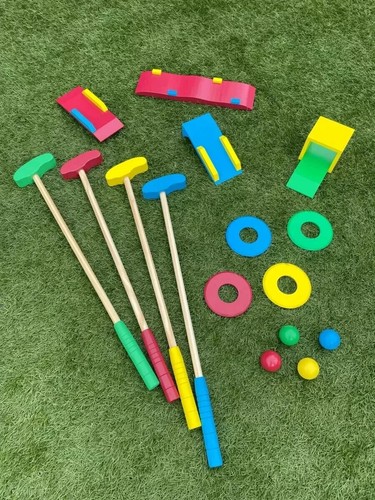 Wooden kids golf set crazy - wooden,