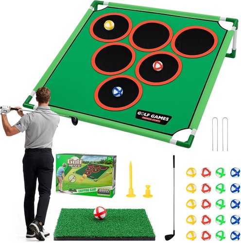 Golf game play set portable - golf,