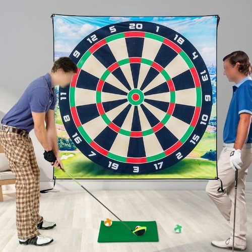 Huge golf darts game mat - golf,