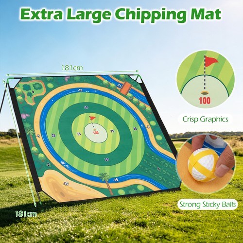 Garden golf game set - golf,