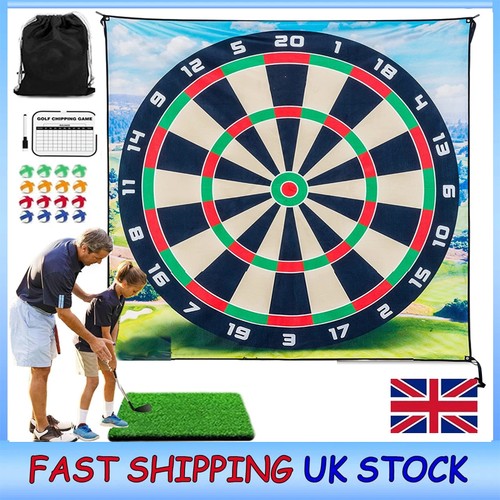 Giant size dart chipping - chipping, golf