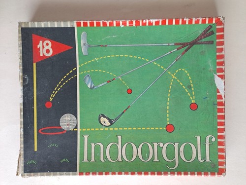 Indoor golf vintage - vintage, board