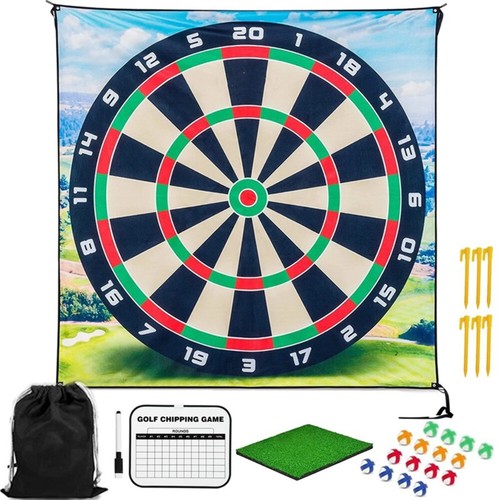 Huge golf darts game mat - game, chip