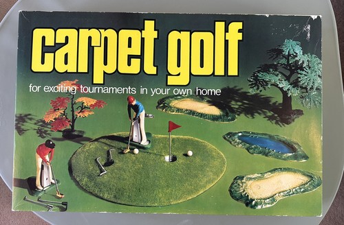 Carpet golf indoor - golf, game