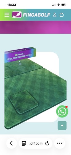 Golf game fingagolf - fingagolf, tee