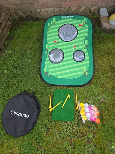 Golf mat chipping net - golf,