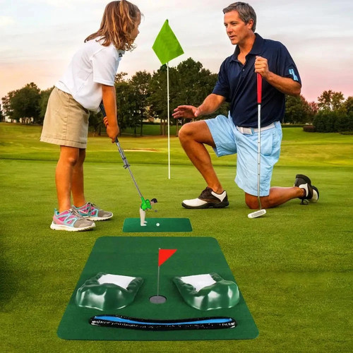 Indoor mini golfing game kit - game,