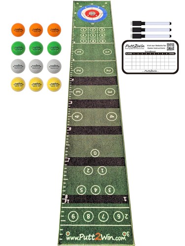 Putt2win golf putting mat 12 - putt2win,