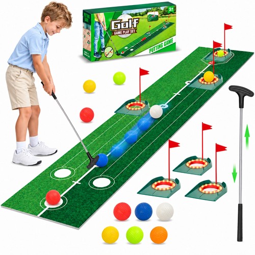 Golf putting game - set, up