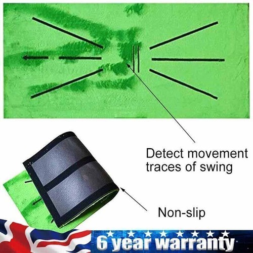 Golf training mat for swing - golf,