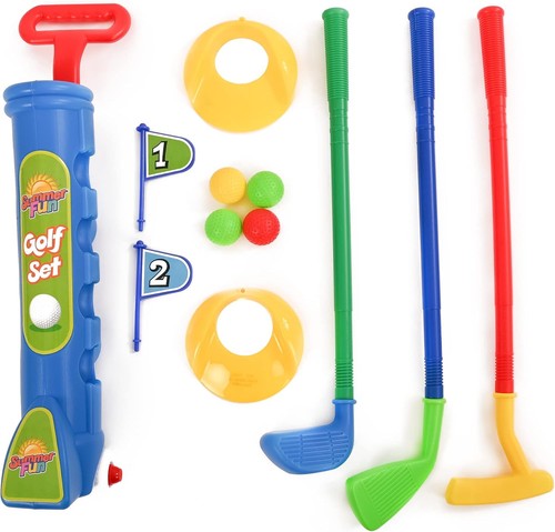 Childrens golf toy set clubs - toy,