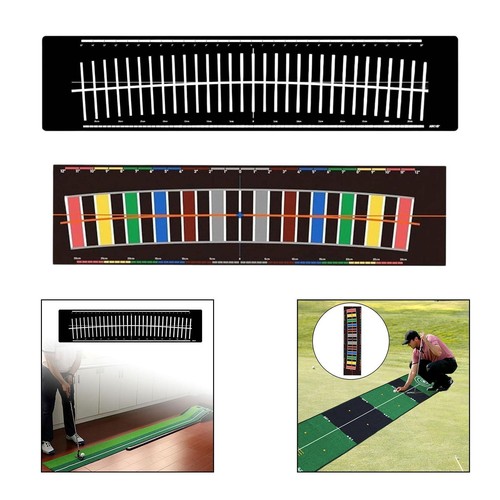 Golf putting mat game - mat, practice