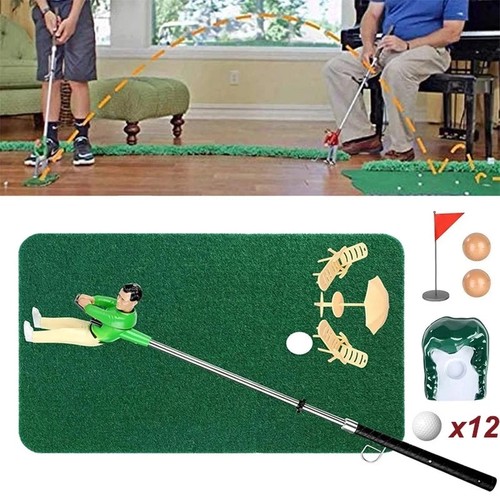 Indoor mini golfing game kit - game,