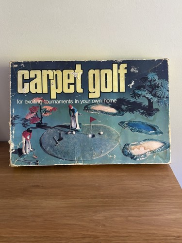 Vintage carpet golf - golf, indoor