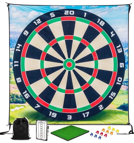 Huge golf darts game mat - huge,